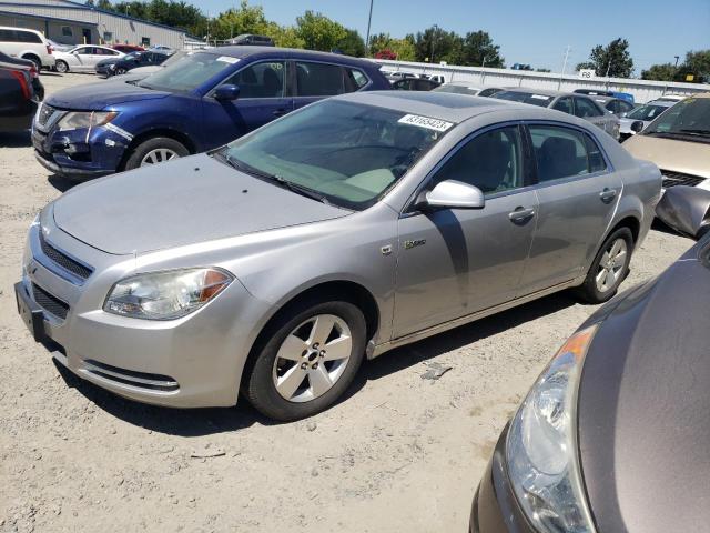 1G1ZF57538F257398 - 2008 CHEVROLET MALIBU HYBRID SILVER photo 1