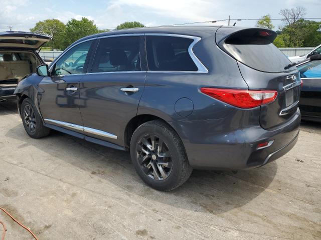 5N1AL0MN4DC317765 - 2013 INFINITI JX35 BLUE photo 2