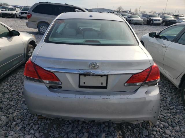 4T1BK3DB2BU409009 - 2011 TOYOTA AVALON BASE 银色 照片 6