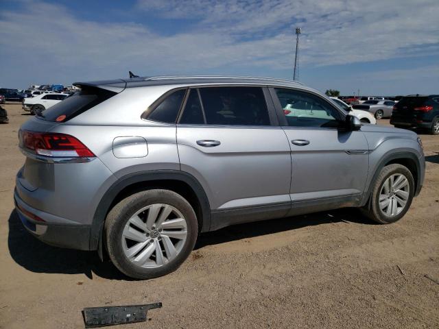 1V2YE2CA2LC232539 - 2020 VOLKSWAGEN ATLAS CROS SE Серебристый фото 3