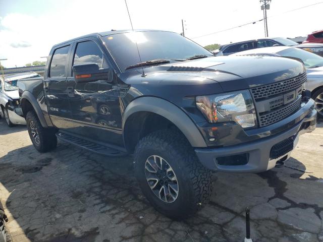 1FTFW1R64CFC52843 - 2012 FORD F150 SVT RAPTOR BLACK photo 4