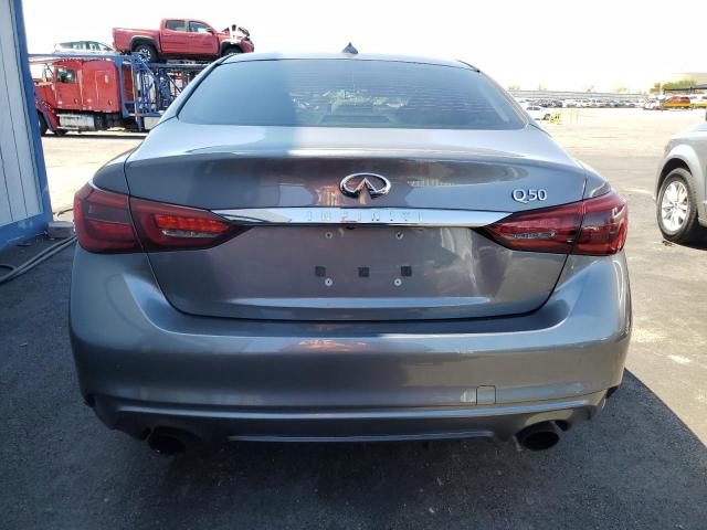 JN1EV7AP3JM366544 - 2018 INFINITI Q50 LUXE GRAY photo 6