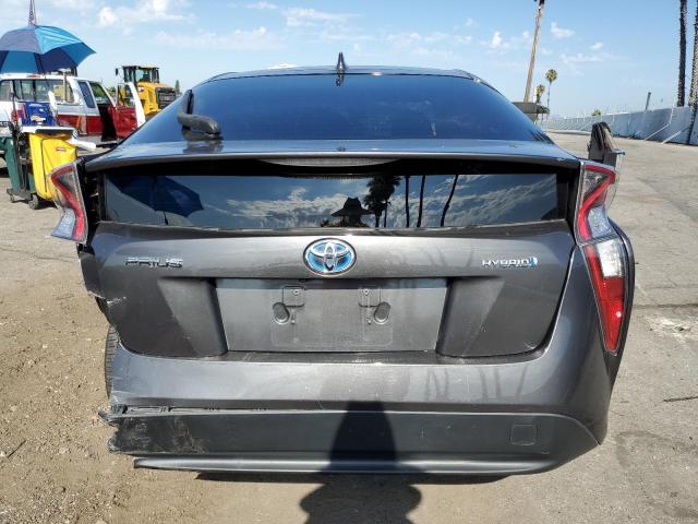 JTDKBRFU1G3505717 - 2016 TOYOTA PRIUS CHARCOAL photo 6