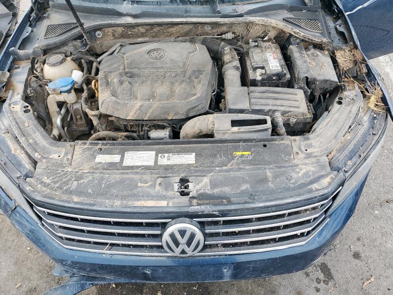 1VWLA7A38KC006297 - 2019 VOLKSWAGEN PASSAT WOLFSBURG Azul foto 11