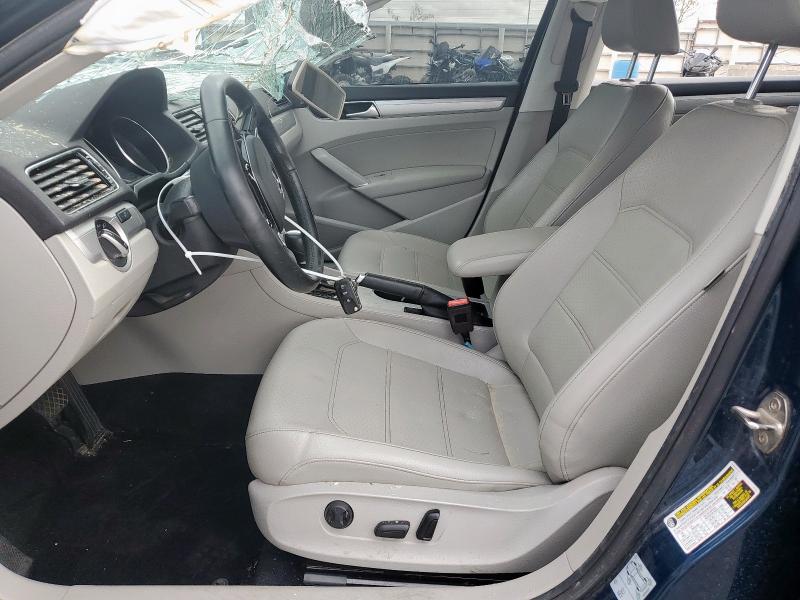 1VWLA7A38KC006297 - 2019 VOLKSWAGEN PASSAT WOLFSBURG Azul foto 7