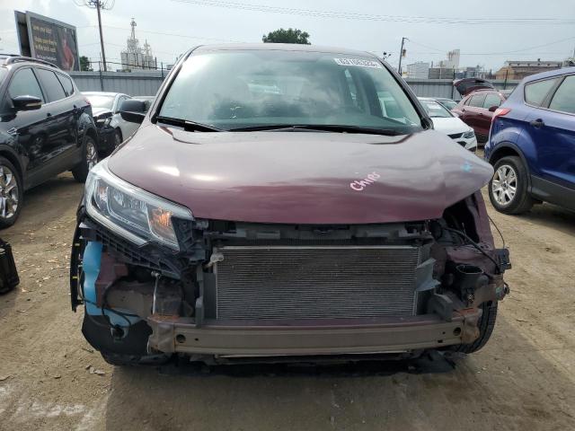 5J6RM4H31FL003802 - 2015 HONDA CR-V LX BURGUNDY photo 5