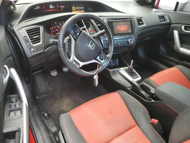 2HGFG4A59EH703088 - 2014 HONDA CIVIC SI RED photo 8
