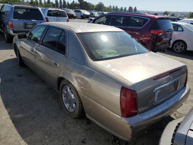 1G6KD54Y51U191583 - 2001 CADILLAC DEVILLE GOLD photo 2