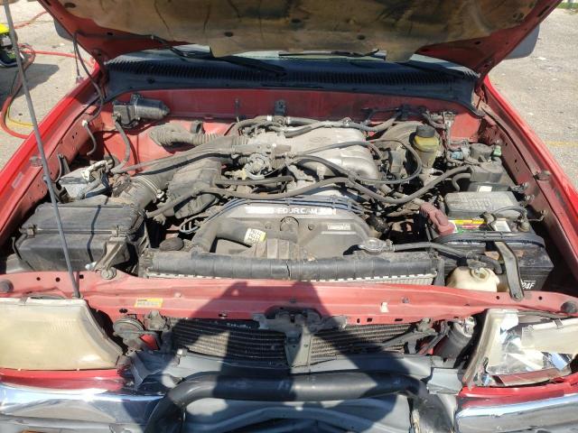 4TASN92N9YZ596042 - 2000 TOYOTA TACOMA XTRACAB PRERUNNER წითელი ფოტო 11