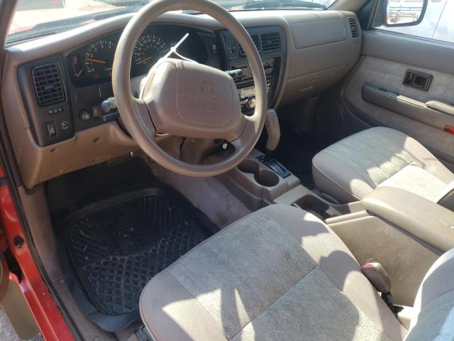 4TASN92N9YZ596042 - 2000 TOYOTA TACOMA XTRACAB PRERUNNER წითელი ფოტო 8