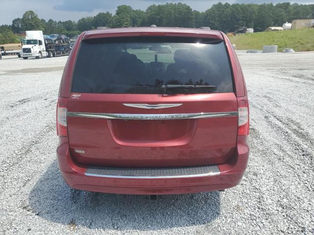 2C4RC1BG1ER382020 - 2014 CHRYSLER TOWN & COU TOURING RED photo 6