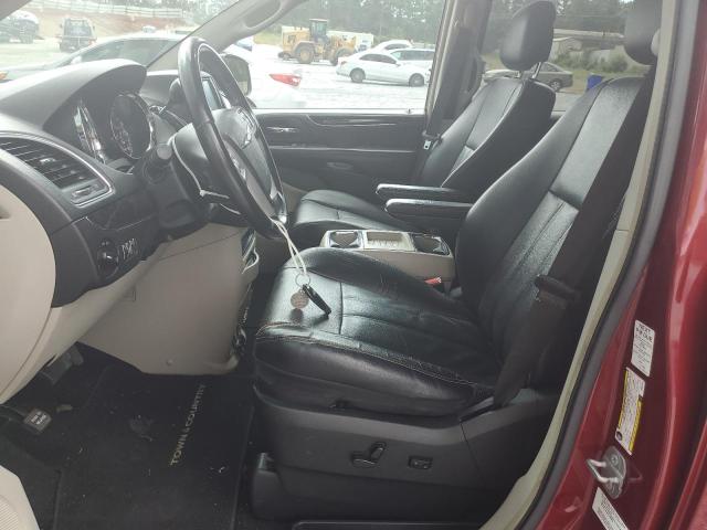 2C4RC1BG1ER382020 - 2014 CHRYSLER TOWN & COU TOURING RED photo 7