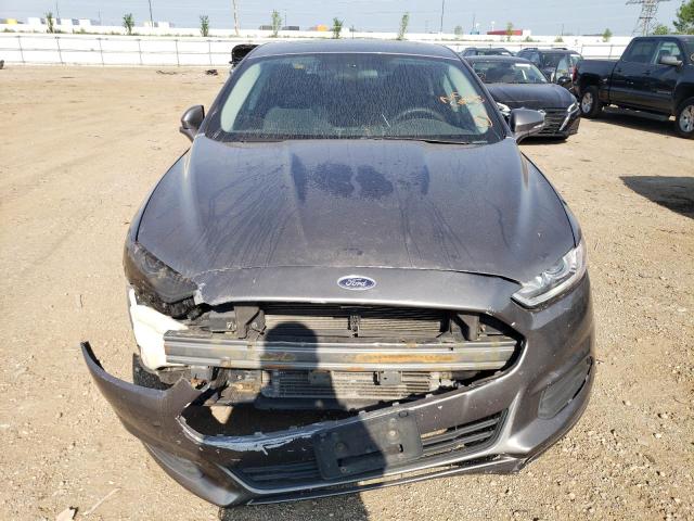 3FA6P0LUXDR163934 - 2013 FORD FUSION SE HYBRID GRAY photo 5