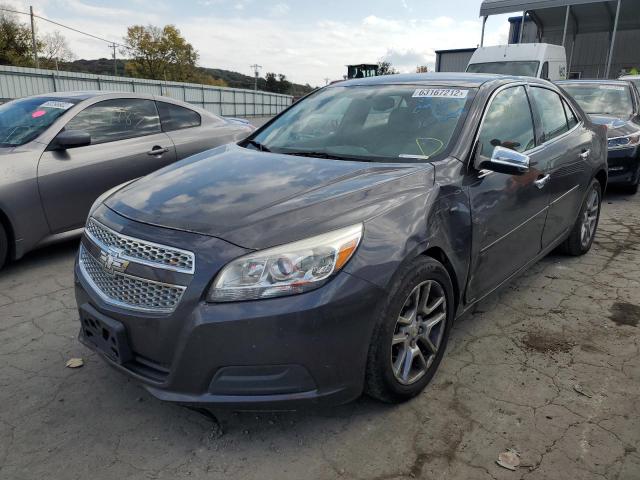 1G11C5SA1DF175402 - 2013 CHEVROLET MALIBU 1LT Gris photo 2