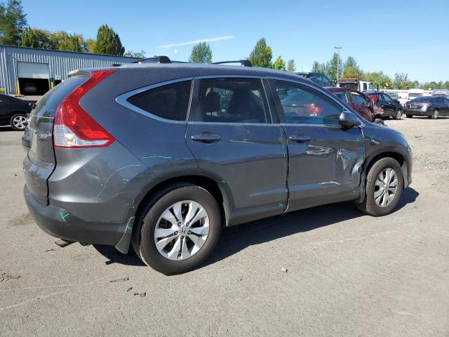 2HKRM4H7XDH613000 - 2013 HONDA CR-V EXL GRAY photo 3