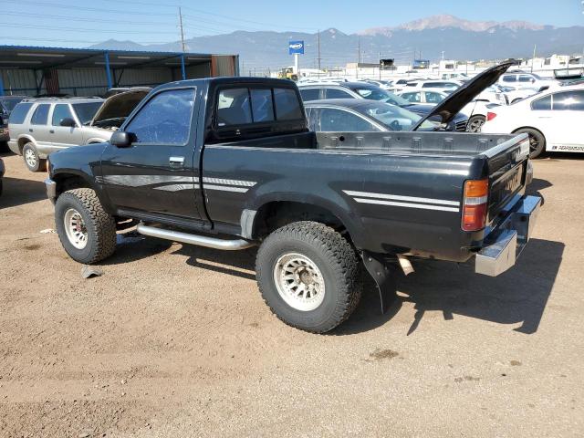 JT4VN01D5M0004267 - 1991 TOYOTA PICKUP 1/2 TON SHORT WHEELBASE DLX BLACK photo 2