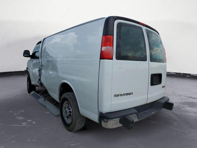 1GTW7AFP2M1300297 - 2021 GMC SAVANA G2500 WHITE photo 2