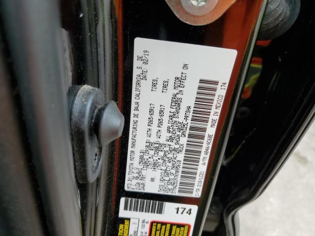 3TMAZ5CN7KM095610 - 2019 TOYOTA TACOMA DOUBLE CAB 黑色 照片 10