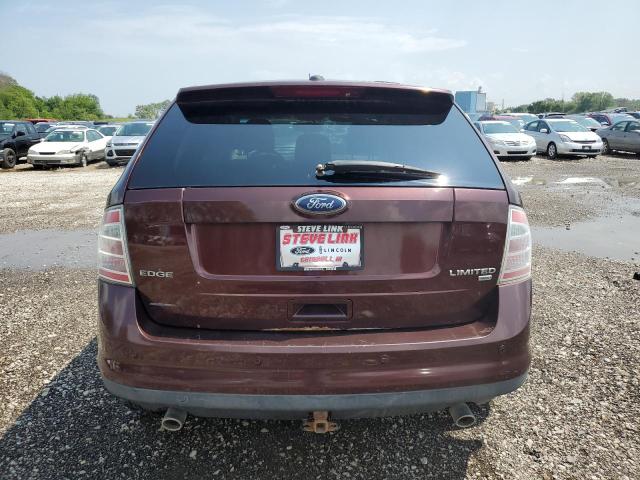 2FMDK49CX9BA27746 - 2009 FORD EDGE LIMITED BURGUNDY photo 6