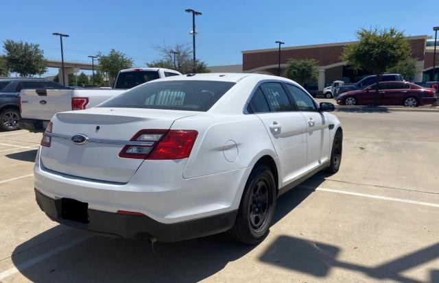 1FAHP2L80FG116459 - 2015 FORD TAURUS POLICE INTERCEPTOR WHITE photo 4