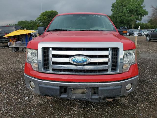 1FTPF14V39KA97348 - 2009 FORD F150 RED photo 5