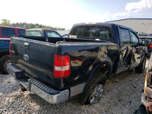 1FTPW14574KD00590 - 2004 FORD F150 SUPERCREW BLACK photo 3