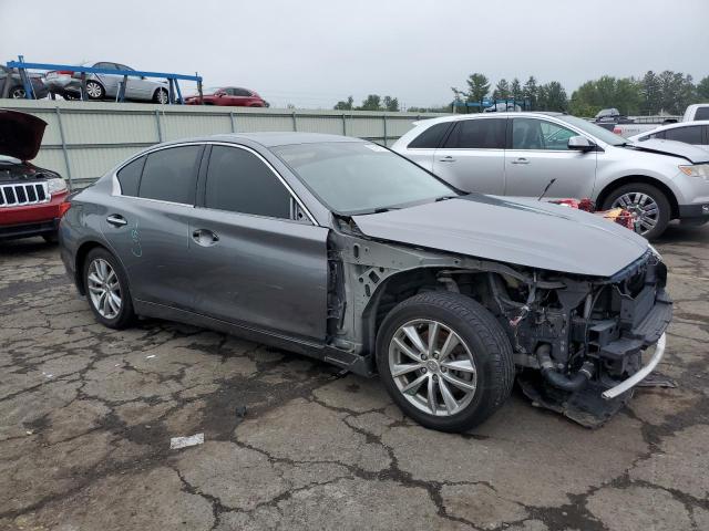 JN1CV7AR9HM681089 - 2017 INFINITI Q50 BASE GRAY photo 4