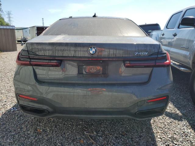 WBA7T2C09LGF96718 - 2020 BMW 740 I GRAY photo 6