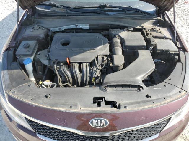 5XXGT4L38GG076139 - 2016 KIA OPTIMA LX BURGUNDY photo 11