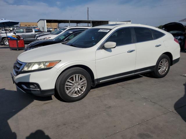 5J6TF3H51DL001458 - 2013 HONDA CROSSTOUR EXL WHITE photo 1