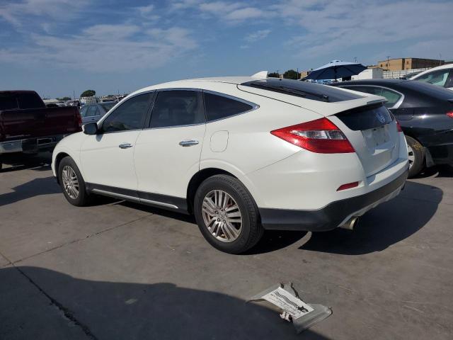 5J6TF3H51DL001458 - 2013 HONDA CROSSTOUR EXL WHITE photo 2