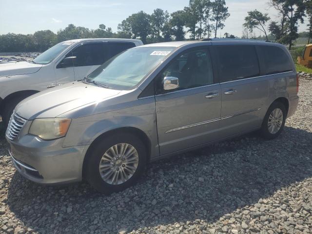 2C4RC1GG3DR778005 - 2013 CHRYSLER TOWN & COU LIMITED SILVER photo 1