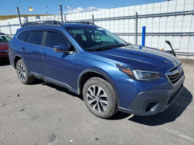 4S4BTADCXM3142799 - 2021 SUBARU OUTBACK PREMIUM BLUE photo 4