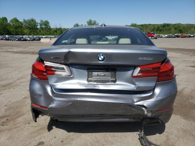 WBAJE7C56JWD52018 - 2018 BMW 540 XI GRAY photo 6