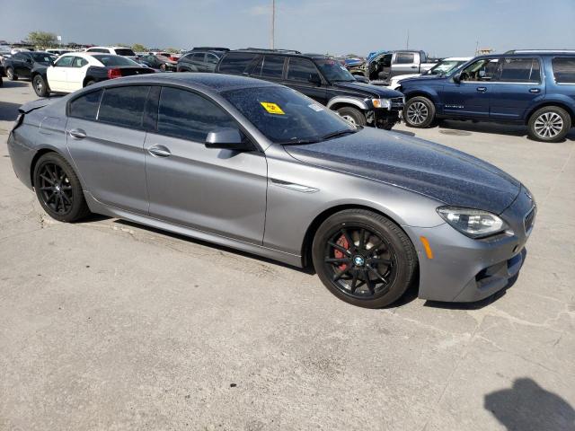 WBA6B8C52ED452412 - 2014 BMW 640 XI GRAN COUPE GRAY photo 4