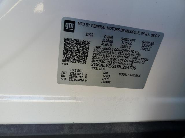 3GKALYEG1RL224706 - 2024 GMC TERRAIN AT4 WHITE photo 13