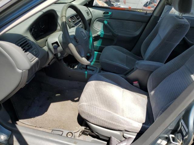 2HGEJ661XYH505915 - 2000 HONDA CIVIC BASE BLUE photo 7
