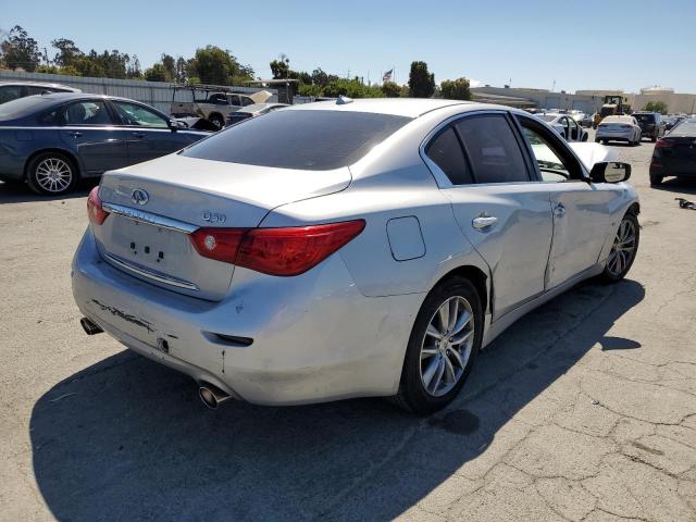 JN1BV7AP0EM689765 - 2014 INFINITI Q50 BASE SILVER photo 3