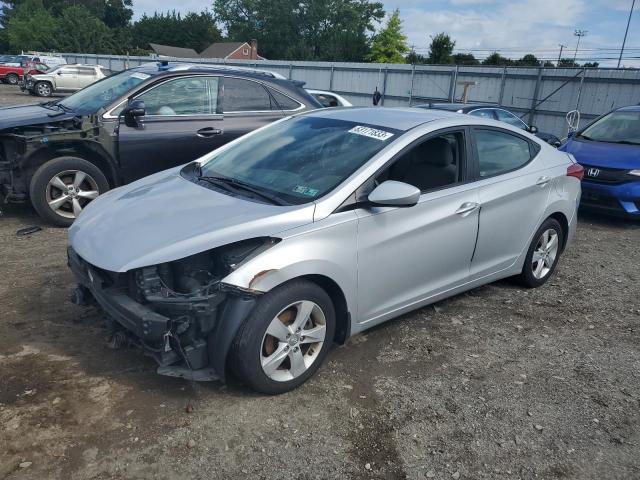 KMHDH4AE9CU367659 - 2012 HYUNDAI ELANTRA GLS SILVER photo 1