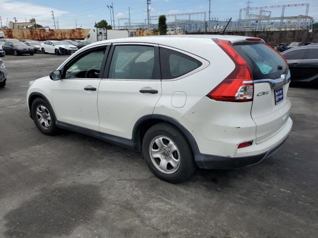 5J6RM4H30FL005394 - 2015 HONDA CR-V LX WHITE photo 2