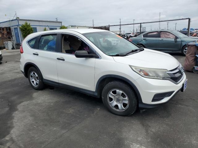 5J6RM4H30FL005394 - 2015 HONDA CR-V LX WHITE photo 4