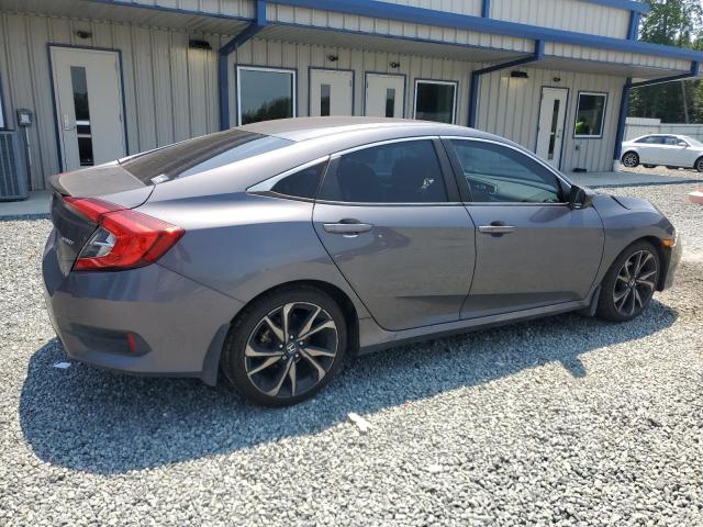 2HGFC2F80KH598553 - 2019 HONDA CIVIC SPORT GRAY photo 3