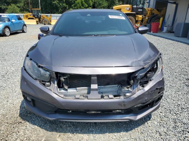 2HGFC2F80KH598553 - 2019 HONDA CIVIC SPORT GRAY photo 5