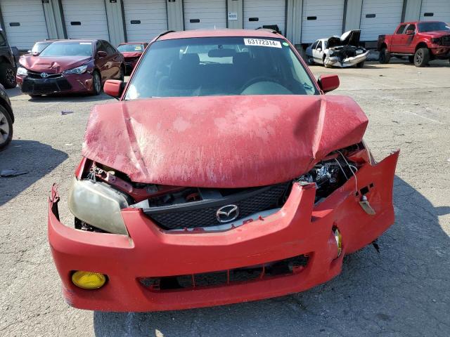 JM1BJ245421461433 - 2002 MAZDA PROTEGE PR5 红色 照片 5
