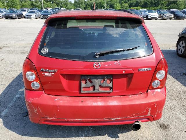 JM1BJ245421461433 - 2002 MAZDA PROTEGE PR5 红色 照片 6