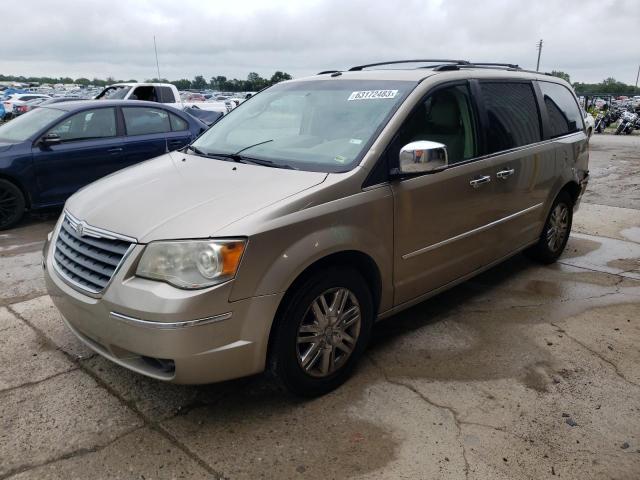 2A8HR64X58R149808 - 2008 CHRYSLER TOWN & COU LIMITED GOLD photo 1