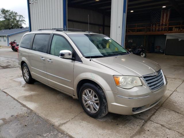 2A8HR64X58R149808 - 2008 CHRYSLER TOWN & COU LIMITED GOLD photo 4