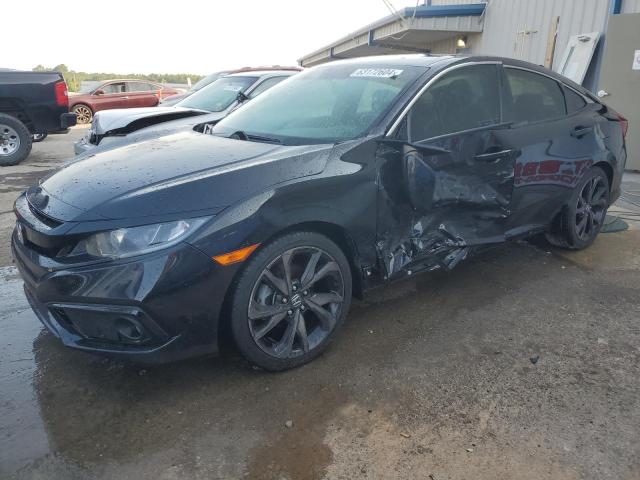 2HGFC2F82KH505256 - 2019 HONDA CIVIC SPORT BLACK photo 1