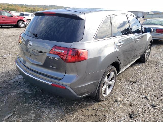 2HNYD2H30CH538967 - 2012 ACURA MDX TECHNOLOGY 灰色 照片 4