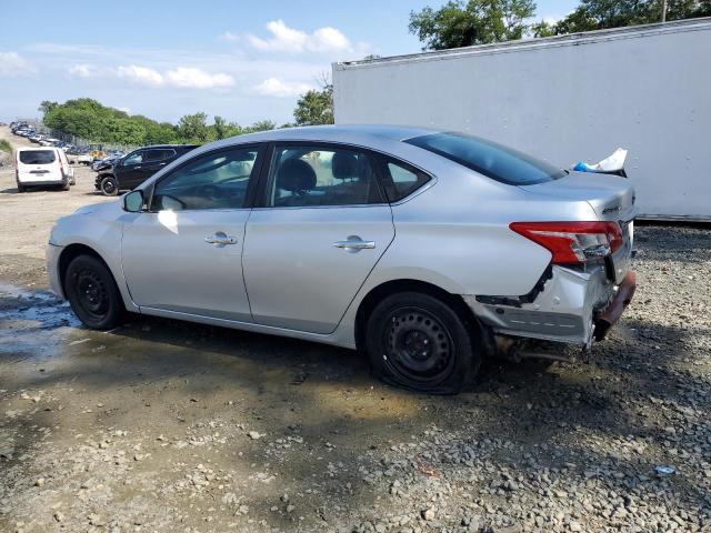 3N1AB7AP3GY300153 - 2016 NISSAN SENTRA S SILVER photo 2